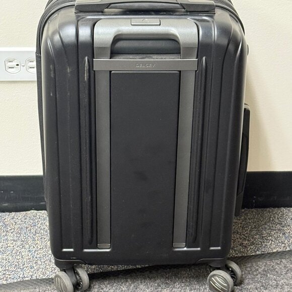 DELSEY PARIS Titanium Hardside Expandable Carry-On 21" Spinner Luggage Graphite - Picture 2 of 8